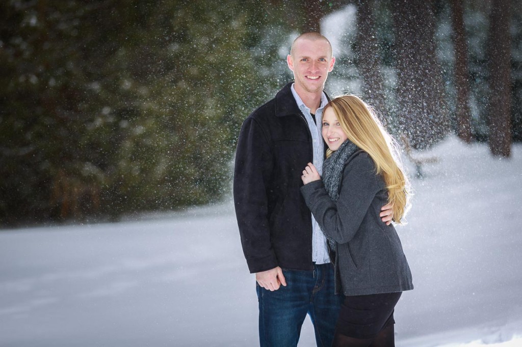 Snowy engagement photos at Look Park Northampton, Western Massachusetts Engagement Photography