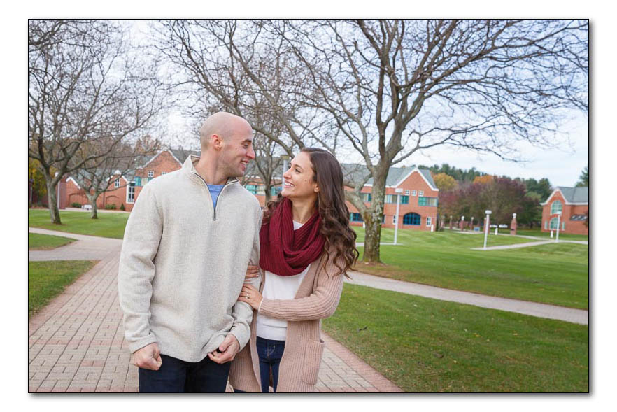 Quinnipiac University engagement photography