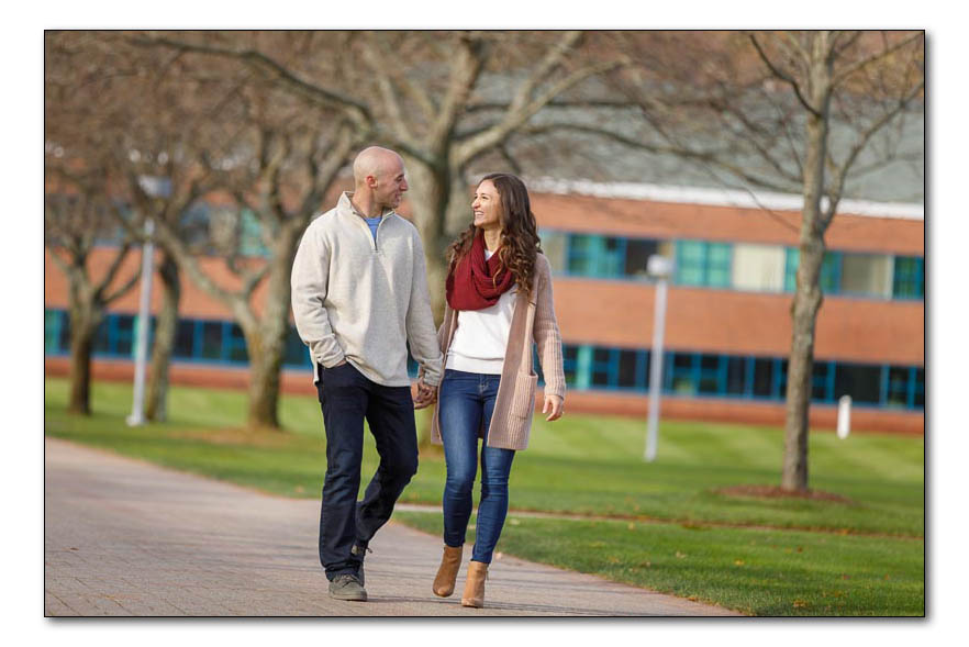 Quinnipiac University engagement photography