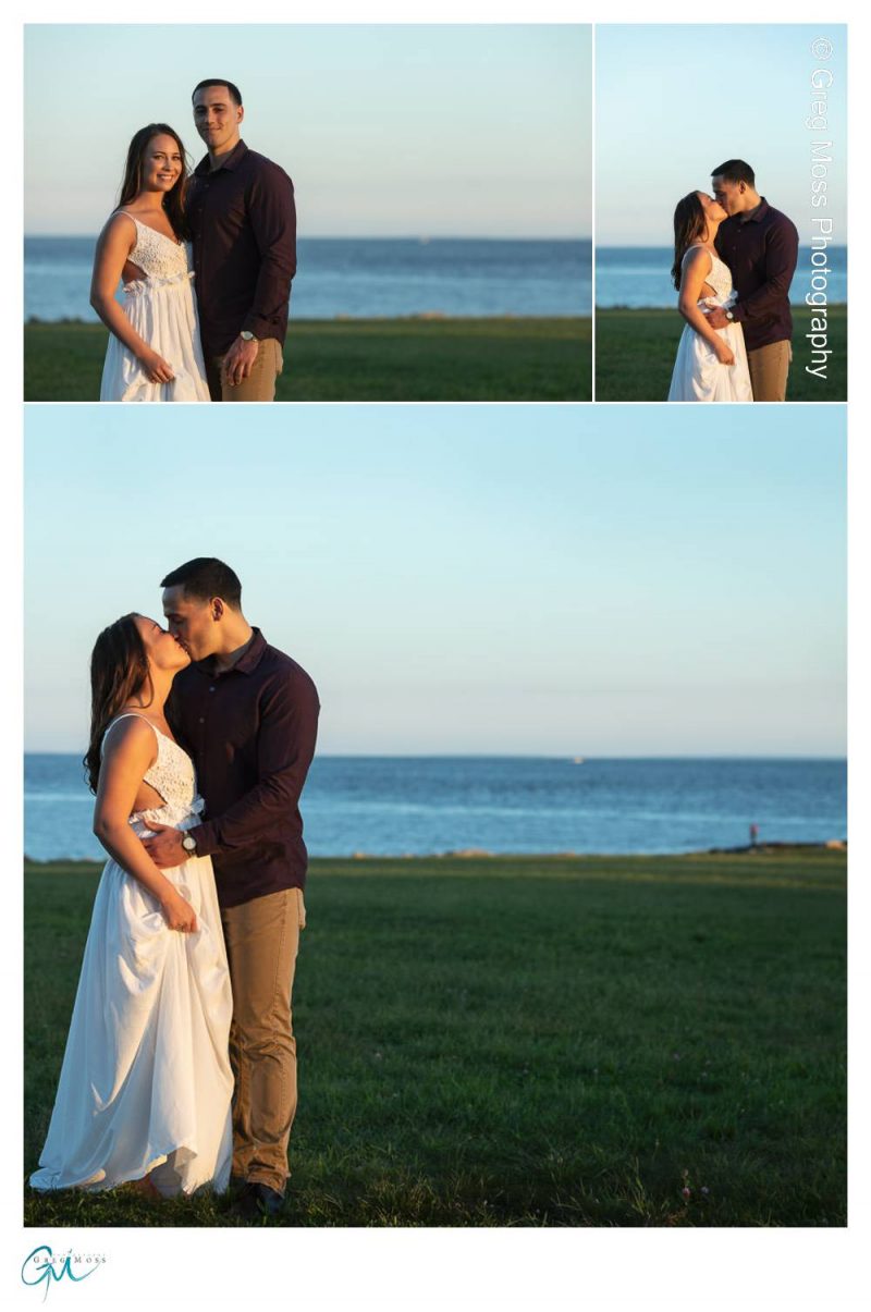 Harkness Memorial State Park Engagement Session | Rebecca and Evan