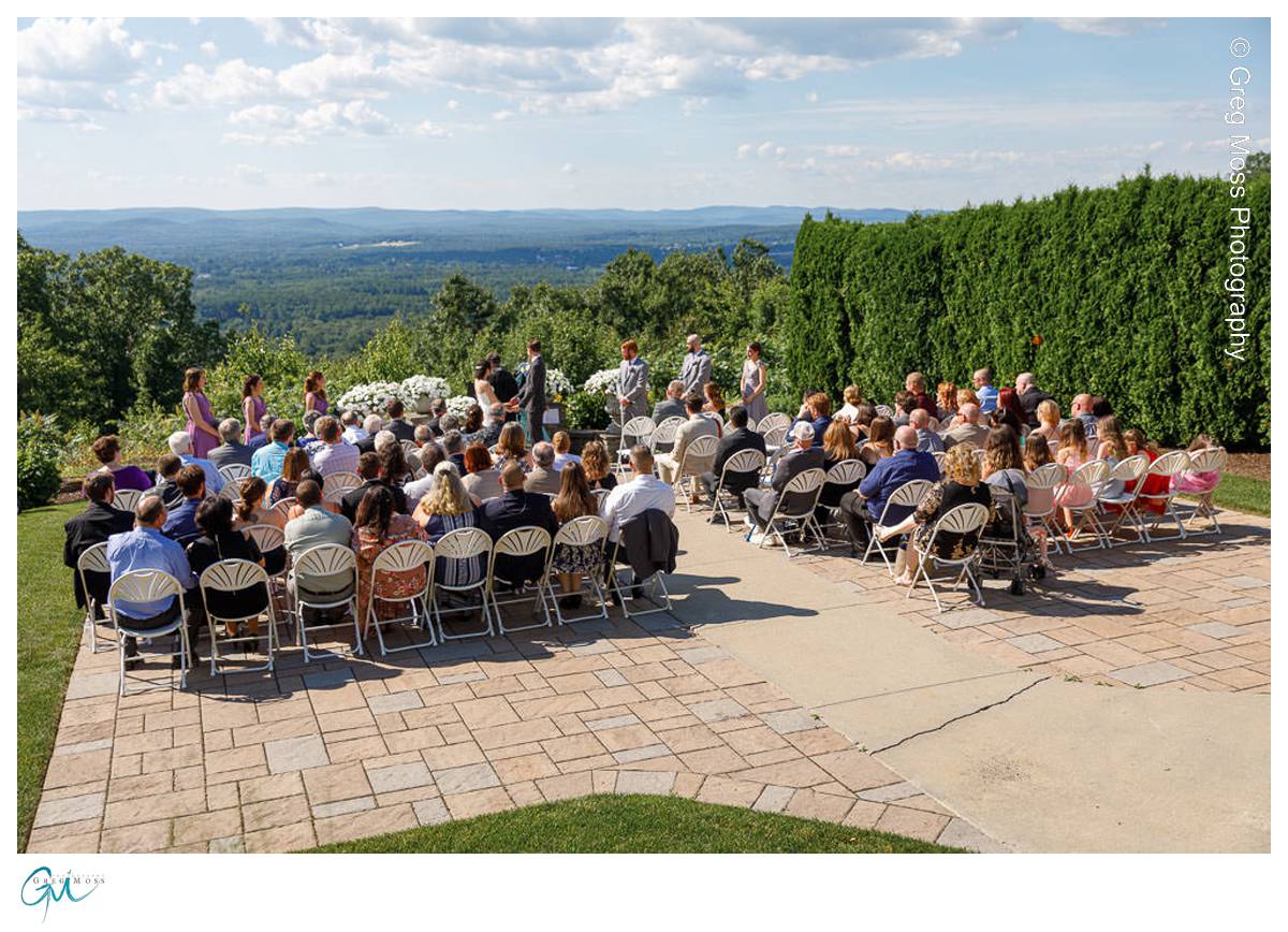 All of guests during ceremony