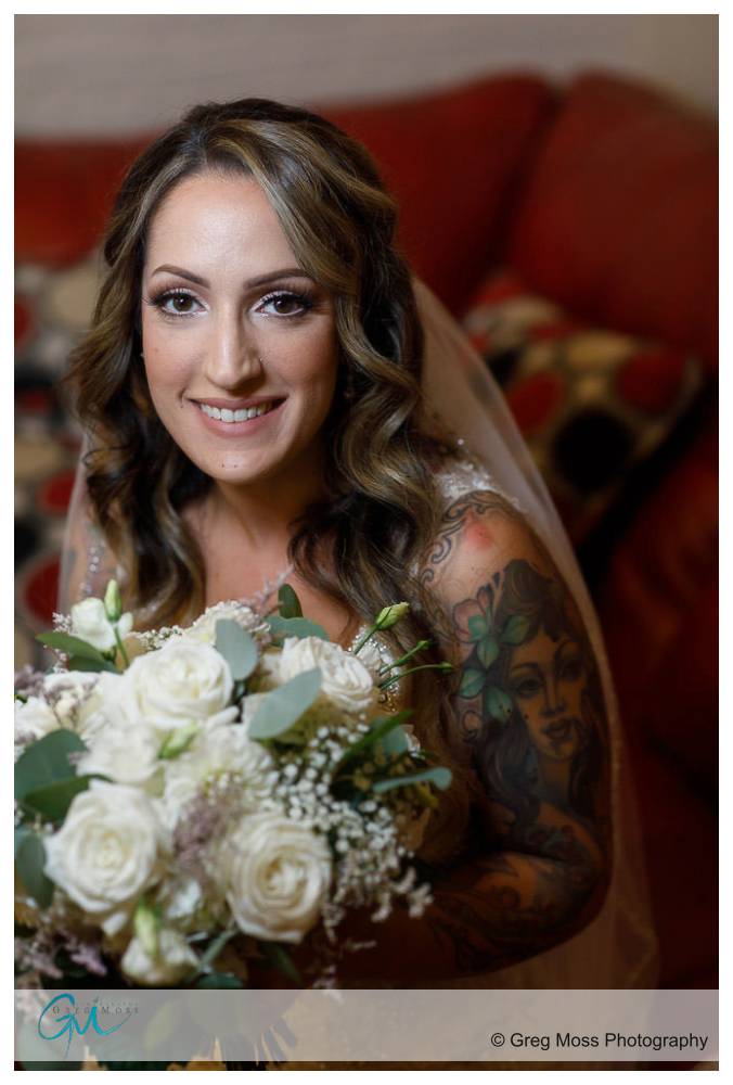 The Boylston Rooms Wedding-10 Bridal Portrait just before the ceremony with the ICELIght 2