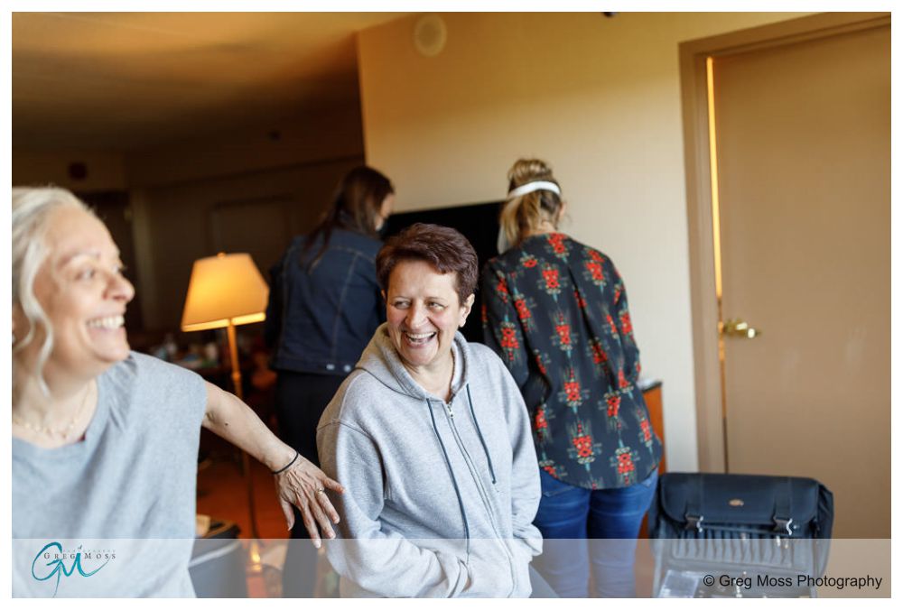 The Commons 1854-3 Mother and Grandmother of the bride having hair and makeup done.