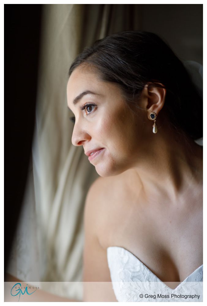 The Commons 1854-5 Bride looking through wedding waiting for wedding