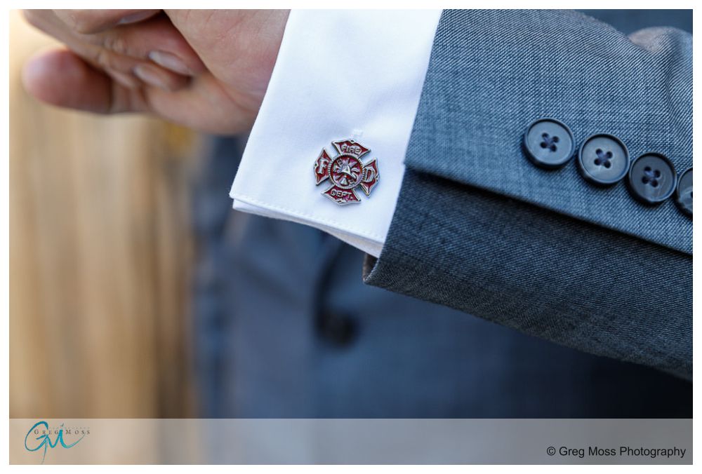 The Commons 1854-9 Groom's personalized cuff link