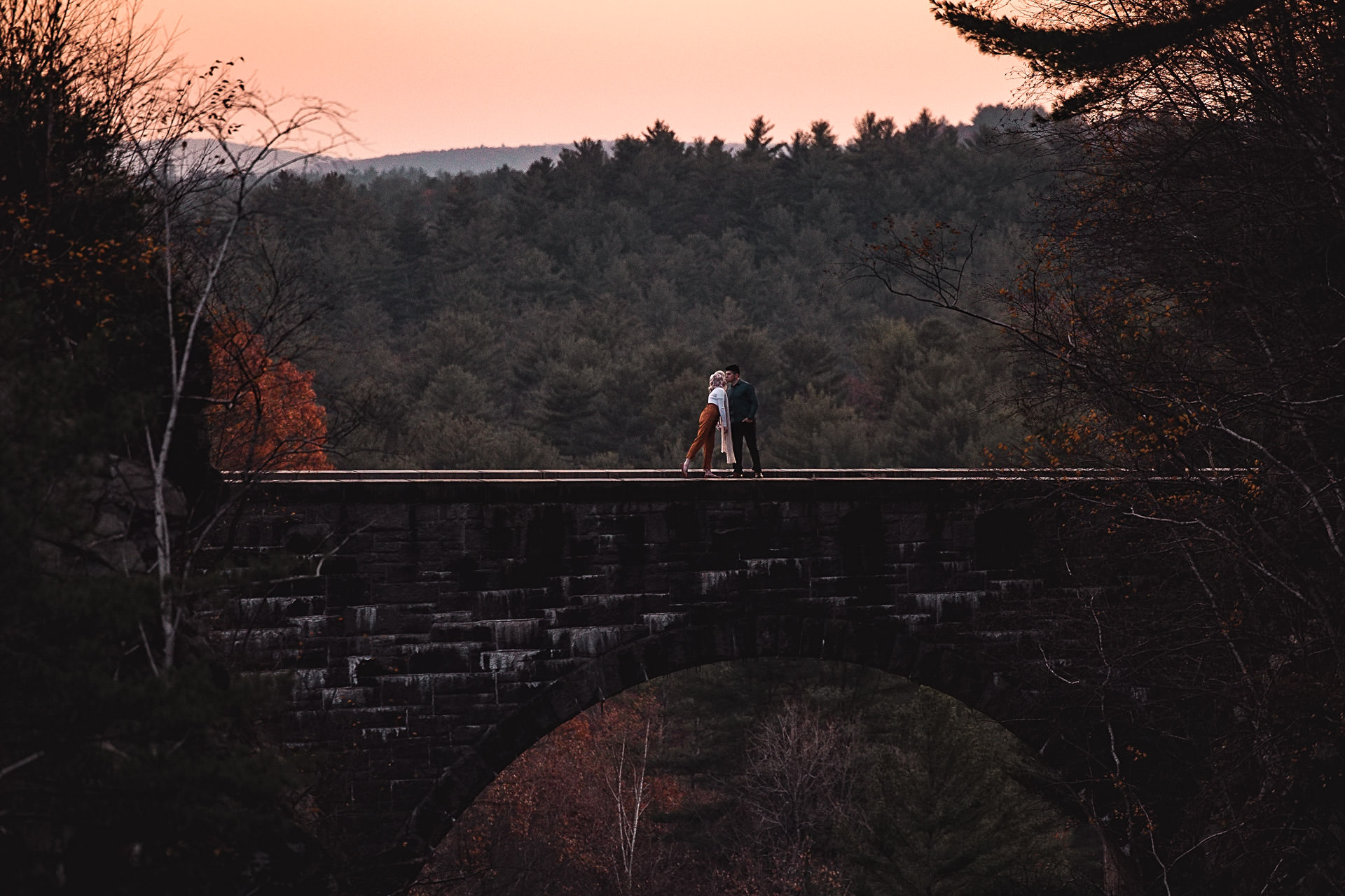 Quabbin Reservoir engagement photo