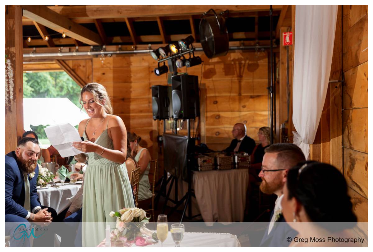 Blissful Meadows G. C. Wedding015 Maid of honor speech