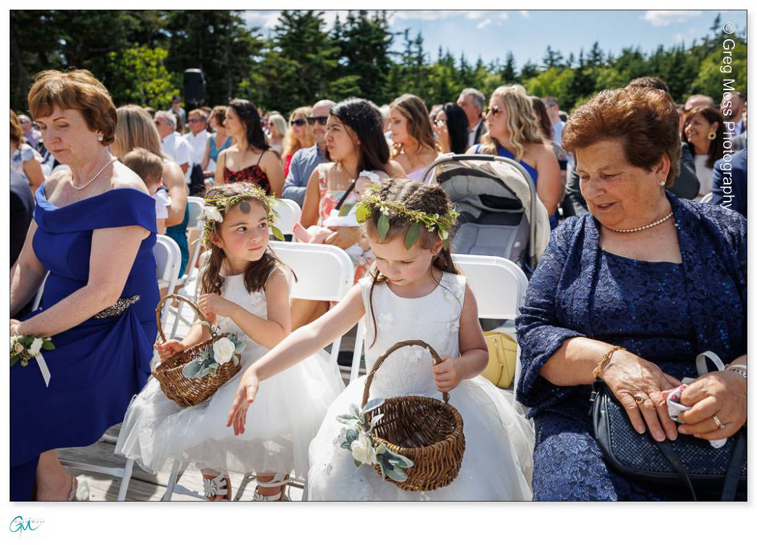 Stratton Mountain Wedding-14 Flower girls
