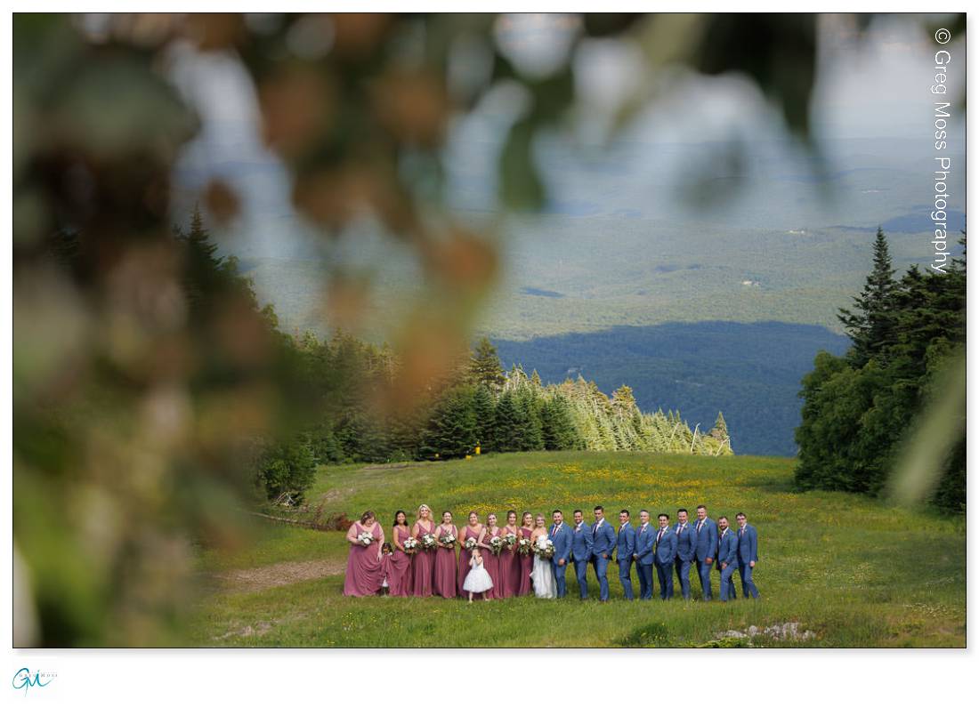 Romantic Fall Vermont Wedding - Mountainside Bride, image size:1100x796