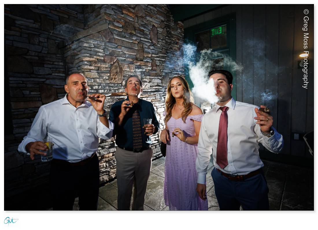 Stratton Mountain Wedding-27 wedding cigars