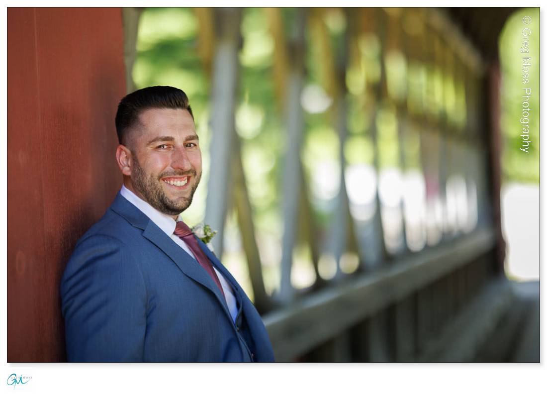 Stratton Mountain Wedding-8 Groom Portrait